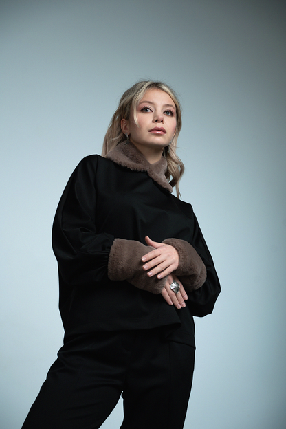 Marten Fur Accent Set