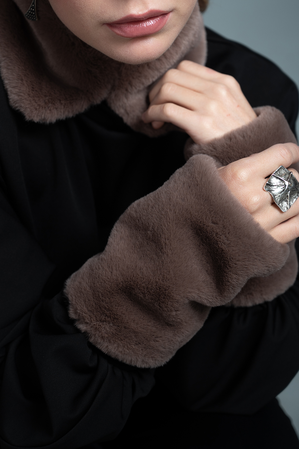 Marten Fur Accent Set